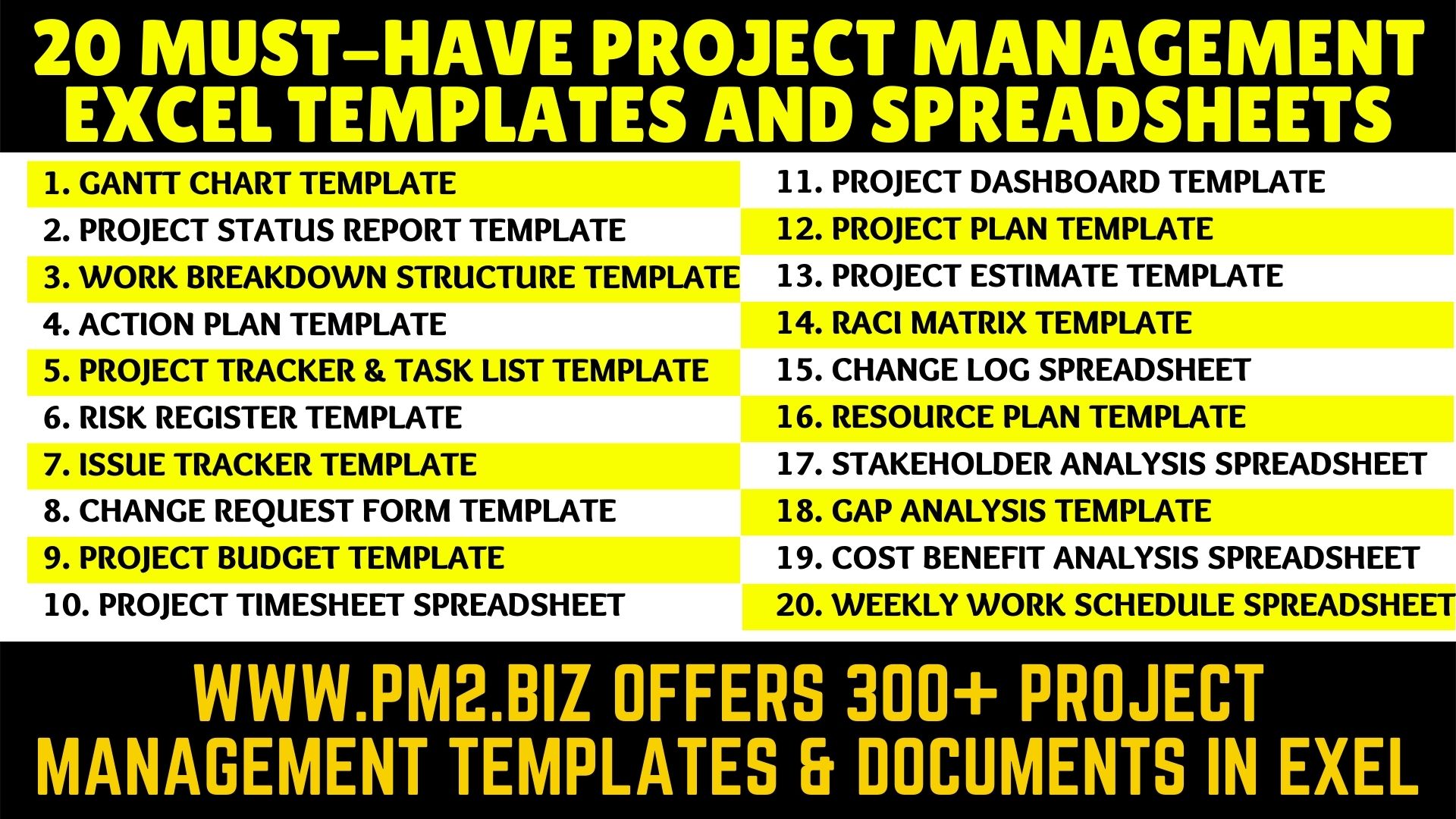 20-must-have-project-management-excel-templates-and-spreadsheets