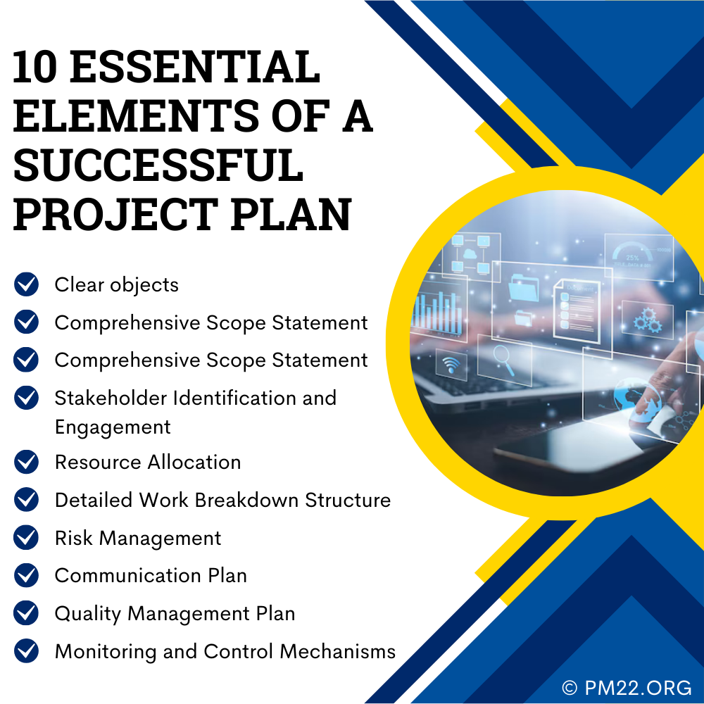 10 Essential Elements of a Successful Project Plan