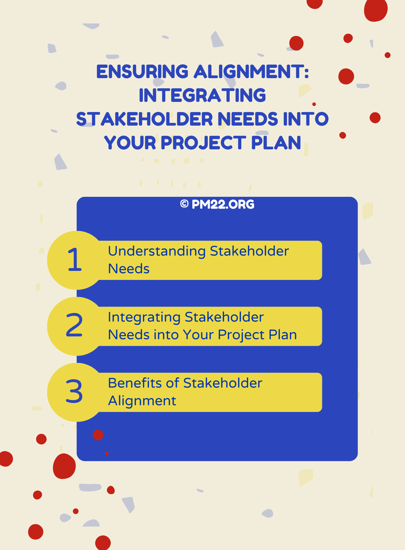 Ensuring Alignment: Integrating Stakeholder Needs into Your Project ...