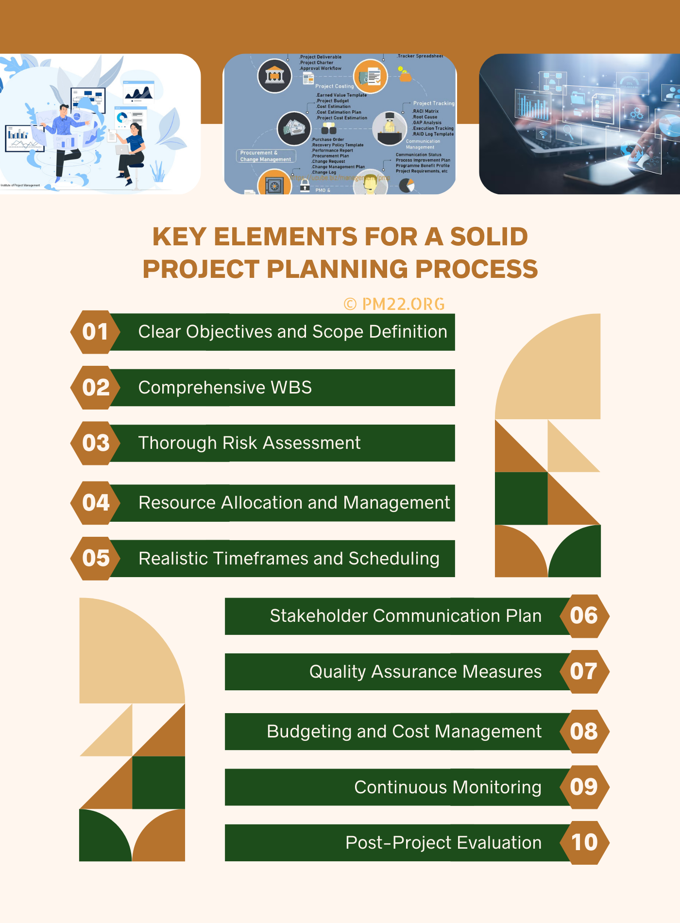 Key Elements for a Solid Project Planning Process