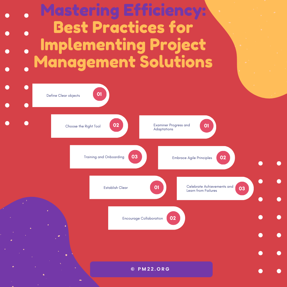 Mastering Efficiency: Best Practices for Implementing Project Management Solutions