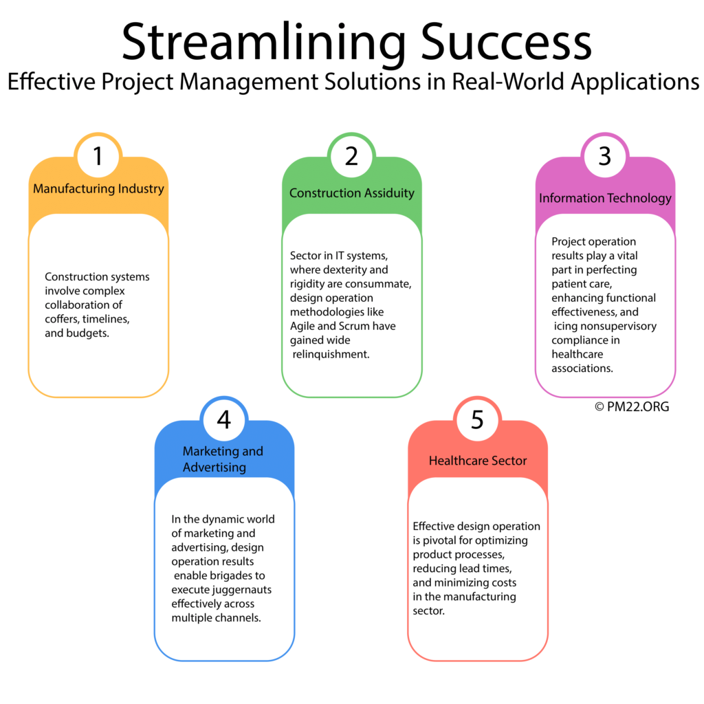 Streamlining Success: Effective Project Management Solutions in Real-World Applications