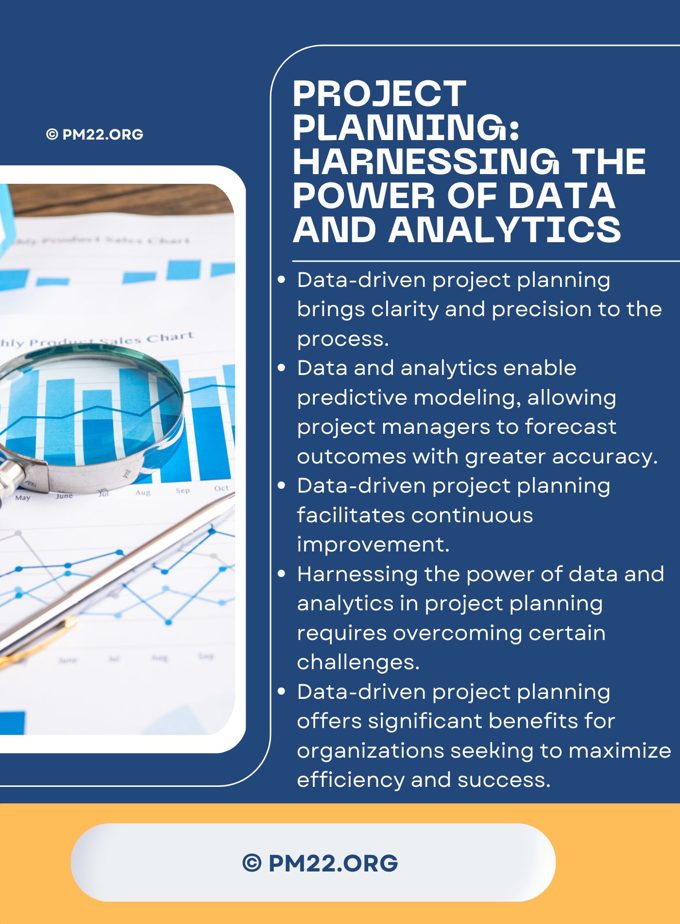 Project Planning Harnessing the Power of Data and Analytics