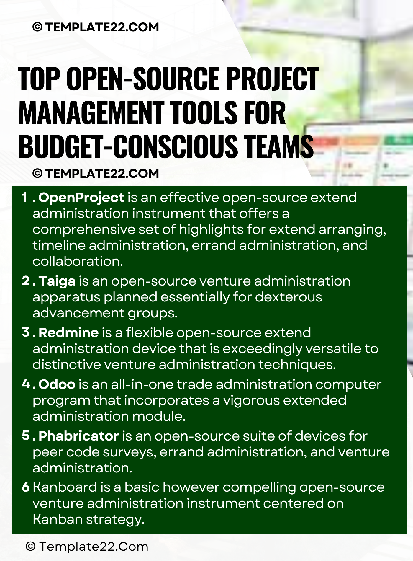 Top Open-Source Project Management Tools for Budget-Conscious Teams