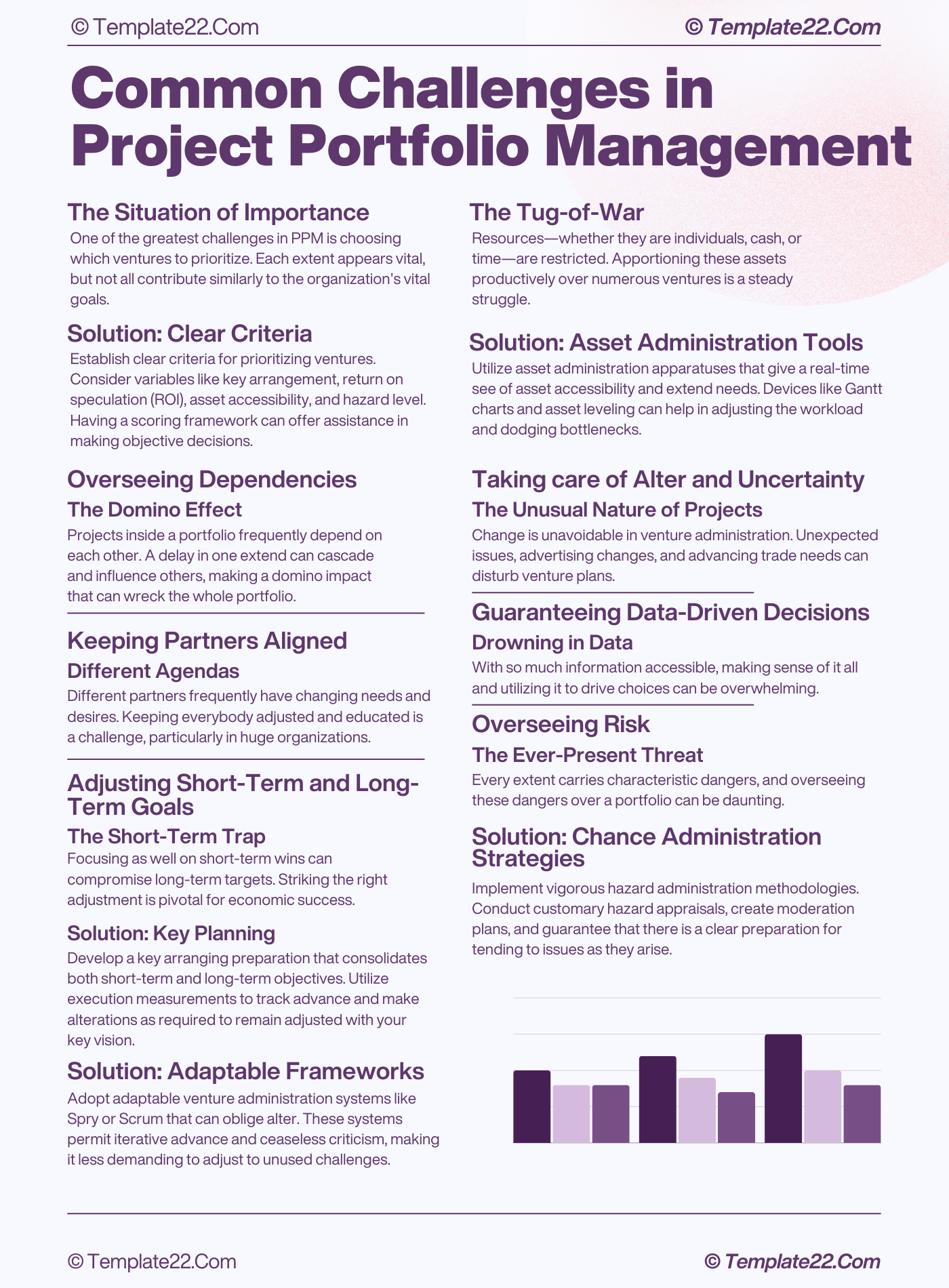 Common Challenges in Project Portfolio Management