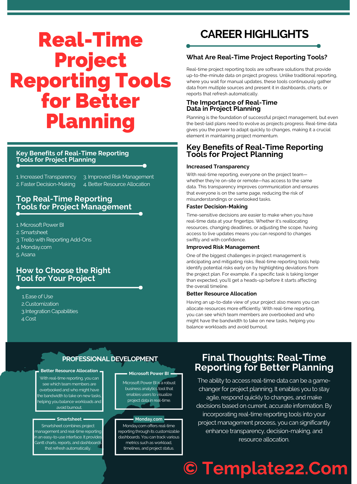 Real-Time Project Reporting